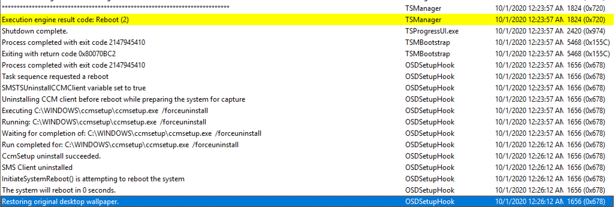 Prepare CM Client 19