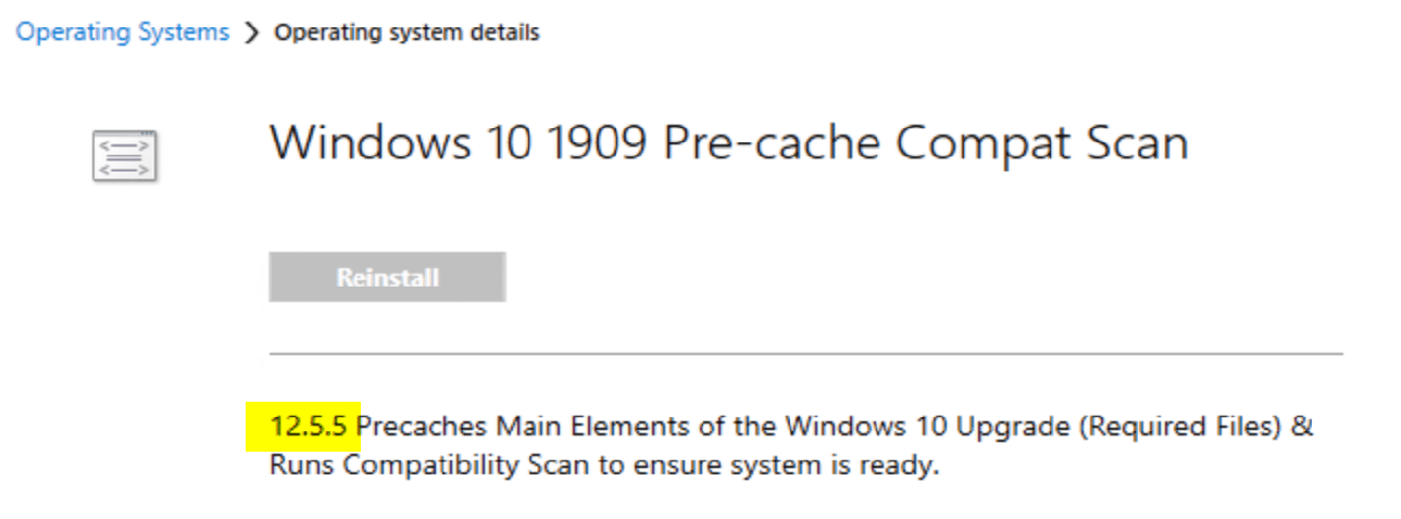 The PC still has the old Policy