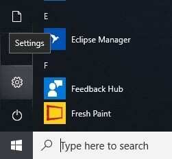 Remove Intune - Settings