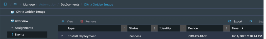 Automate Citrix Images - AW Deployments