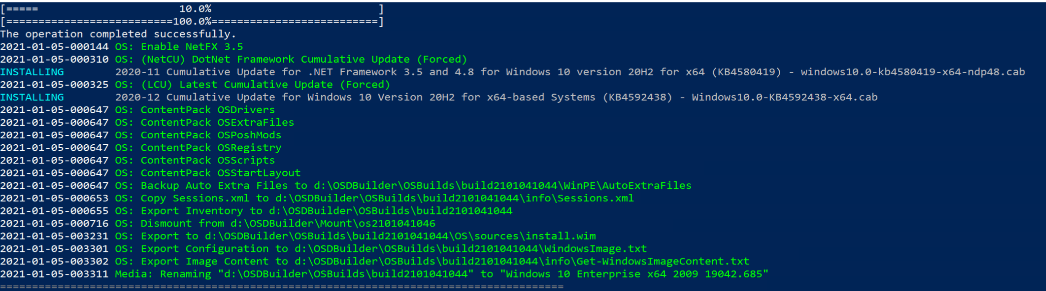 OSDBuilder 11