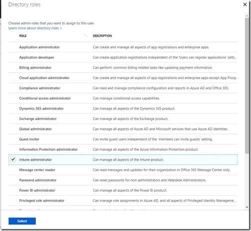 Intune Service Administrator - Intune Administrator