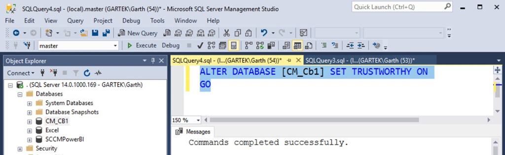 MP Function Error After Re-Attaching the SCCM Database