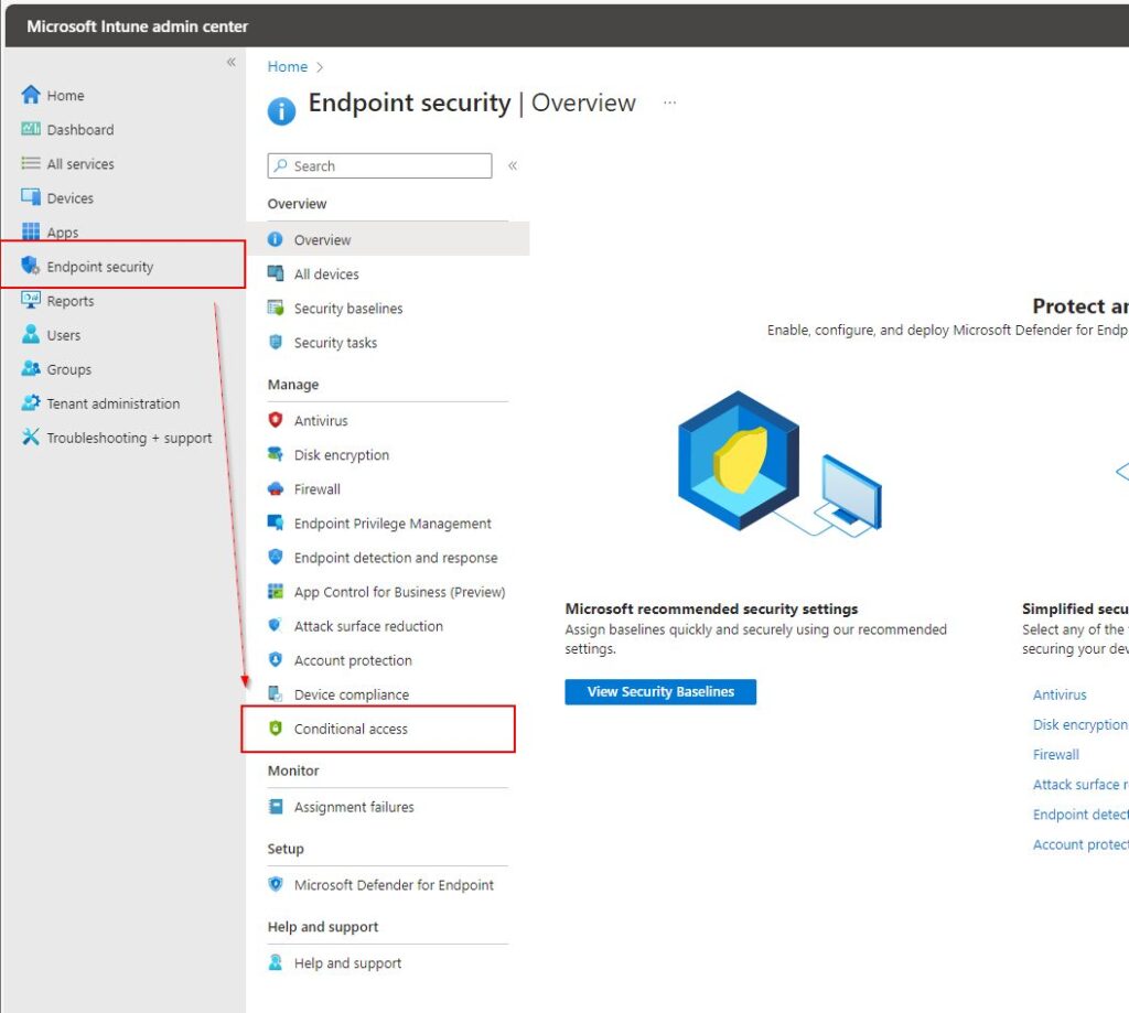 MAM for iOS Devices with Intune - conditional access - create policy