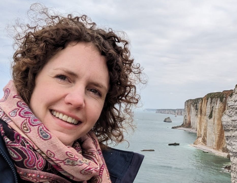 Marthe at the coast