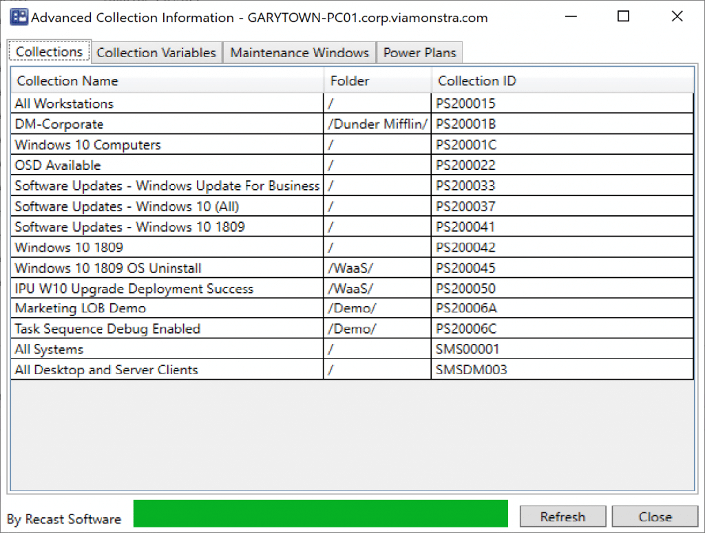 Right Click Tools Highlight: Advanced Collection Information