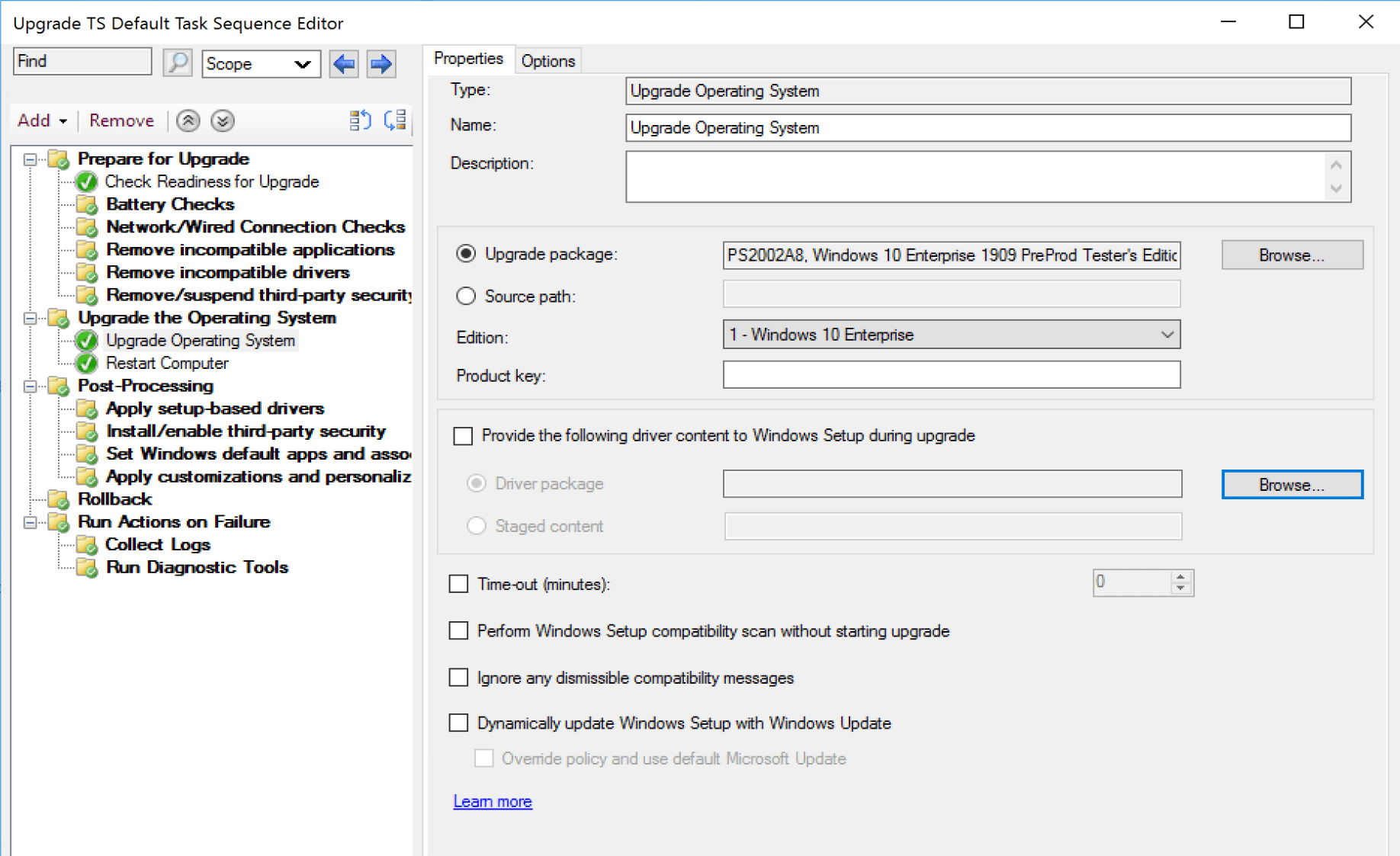 Upgrade OS Image 1