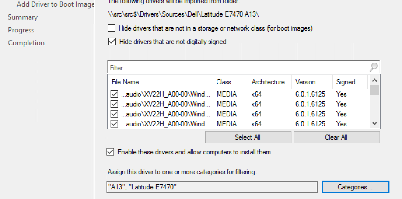 Driver Packages 05