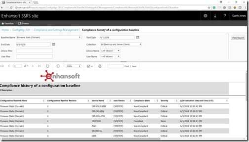 Detect If the Firewall Is Off - Compliance Report