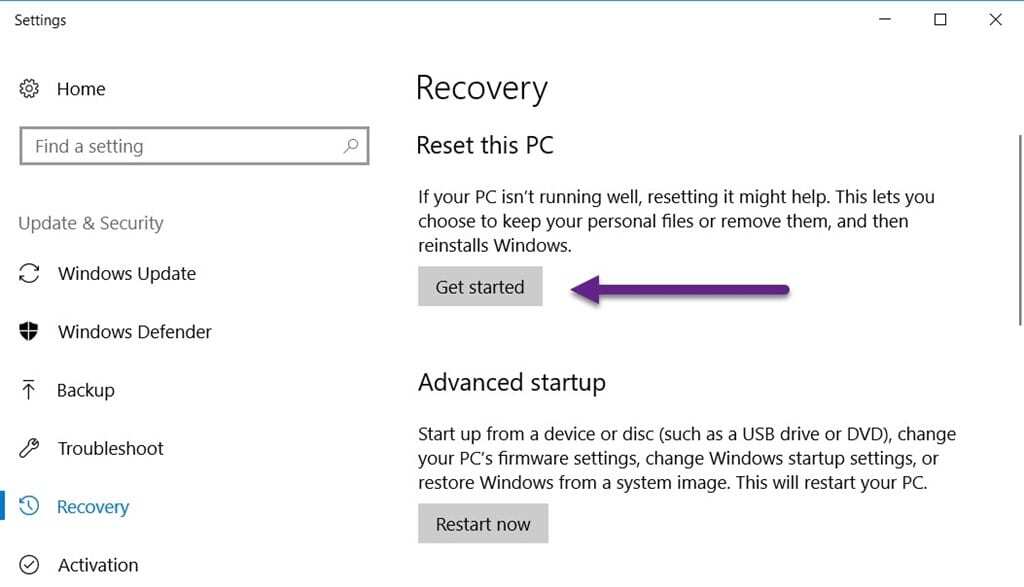 Enable Intune - Reset Enable Intune - Reset