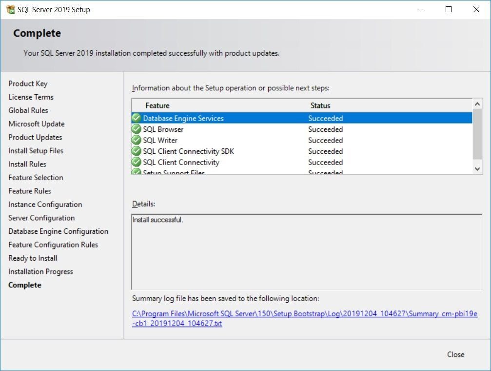 SQL Server 2019 - Complete