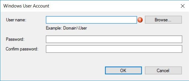 SCCM Reporting Services Point - Windows User Account