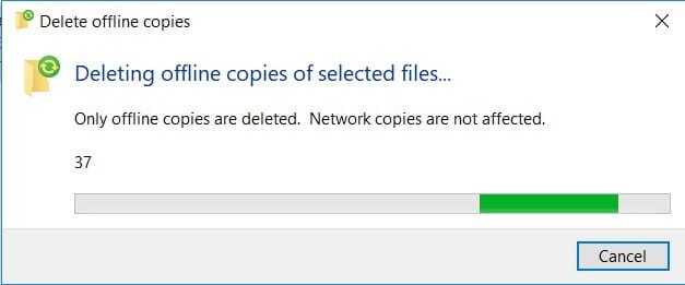 Windows 10 Offline Files - Delete Cached Copies - Deleting Offline Copies Windows 10 Offline Files - Delete Cached Copies - Deleting Offline Copies