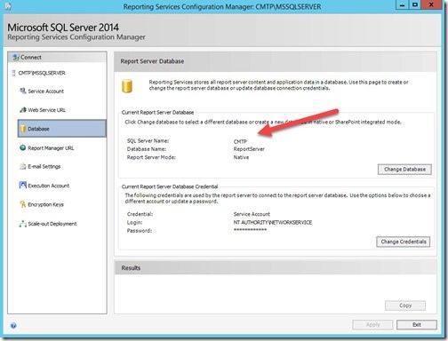How to Rename a Windows Server When SQL Server and WSUS Are Already Installed-Database Node Database Node