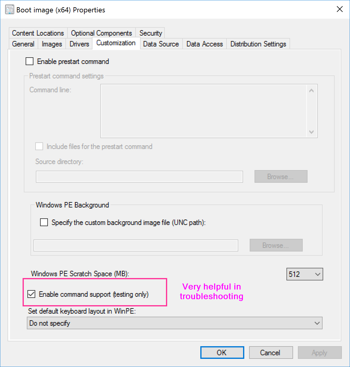 Run Modify Boot Image 11