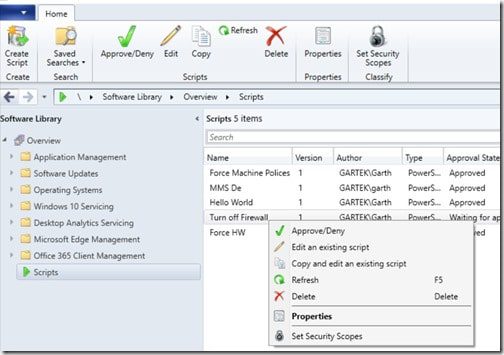 Run Scripts - Approve-Deny Run Scripts - Approve-Deny