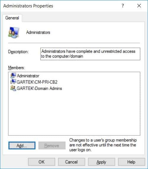 SCCM Reporting Services Point - Administrator Members