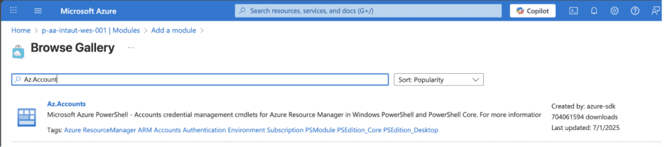 How to Deploy a Runbook to Monitor Intune App‑Installation Errors - Azure Gallery