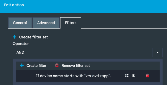Optimize New MS Teams for AVD - Filters