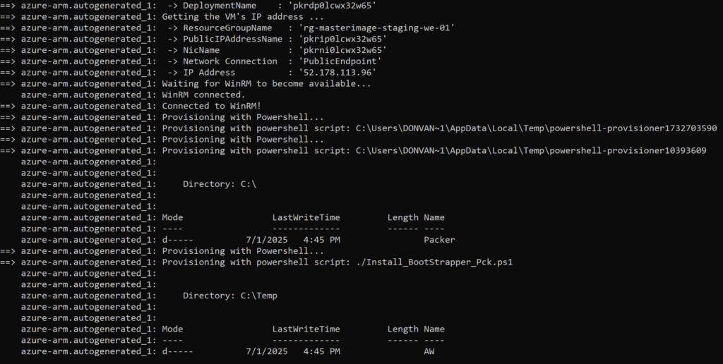 Packer command 2
