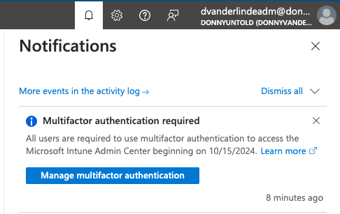 Mandatory MFA for All Sign-Ins