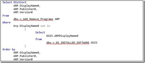 ConfigMgr and Asset Intelligence-SQL Query ConfigMgr and Asset Intelligence-SQL Query