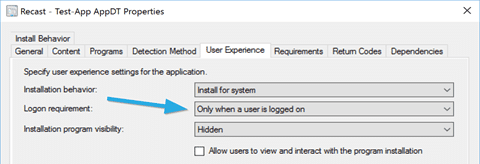 Logon Requirement