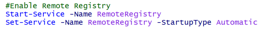 File Sharing for Entra-Joined Devices - Enable Remote Registry