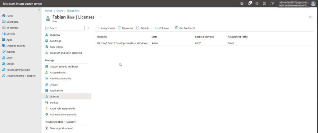 Free Microsoft Intune Tenant with the Microsoft 365 Developer Program now active