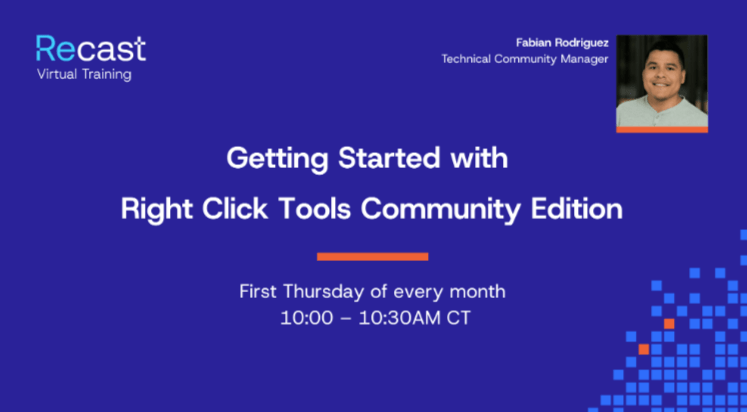 Getting Started with Right Click Tools Community Edition