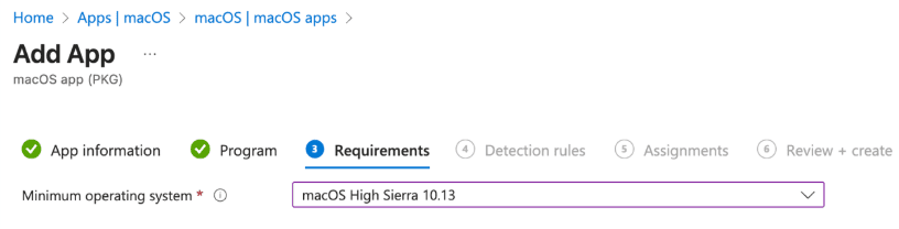 App Requirements