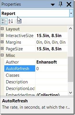 How to Change the AutoRefresh Time on a SQL Server Reporting Services (SSRS) Report-AutoRefresh How to Change the AutoRefresh Time on a SQL Server Reporting Services (SSRS) Report-AutoRefresh