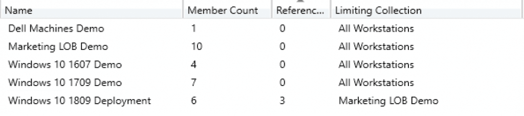 Limit Deployment Collection