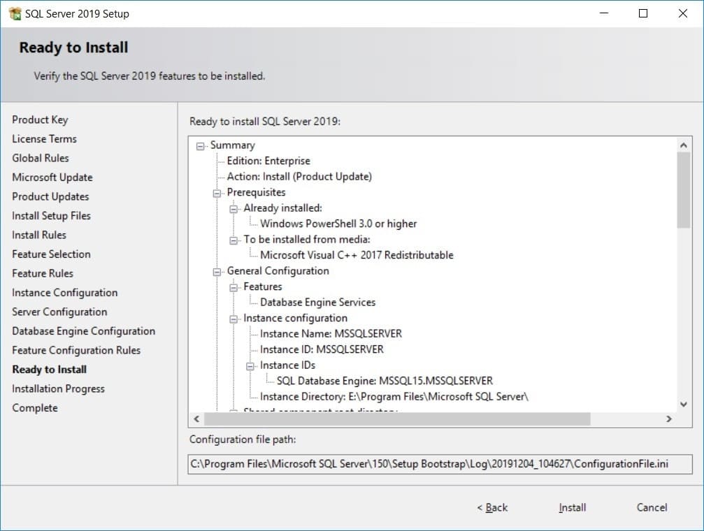 SQL Server 2019 - Ready to Install SQL Server 2019 - Ready to Install