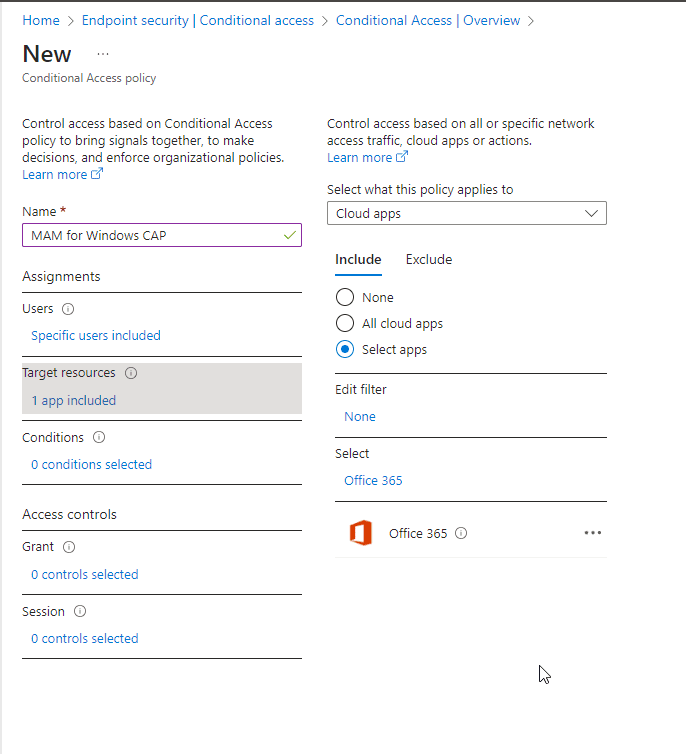 which apps targeted?