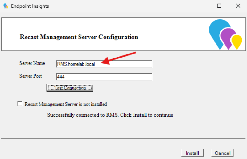 Updating Recast Products - Insights RMS Configuration