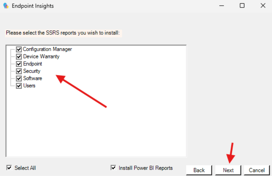 Updating Recast Products - SSRS Reports Install