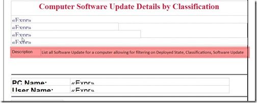 How to Insert a Report Description into a ConfigMgr Report-Format Table