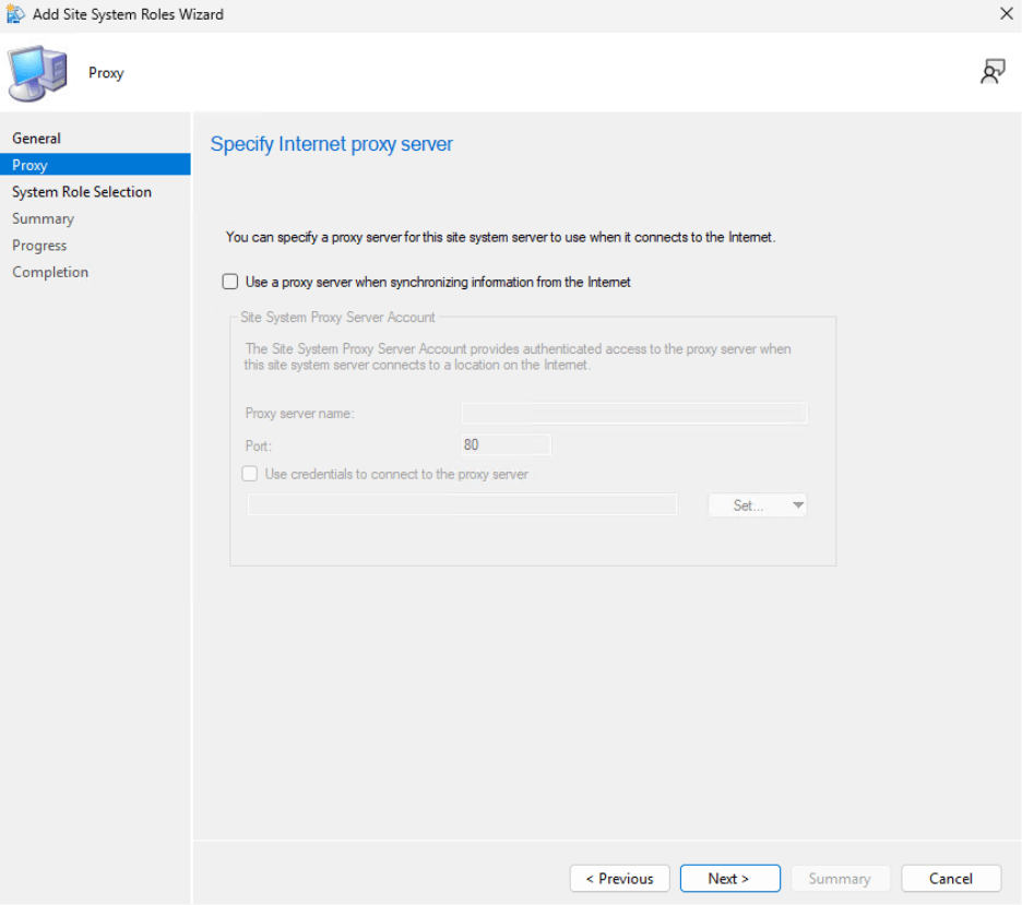 SSRS - Internet Proxy