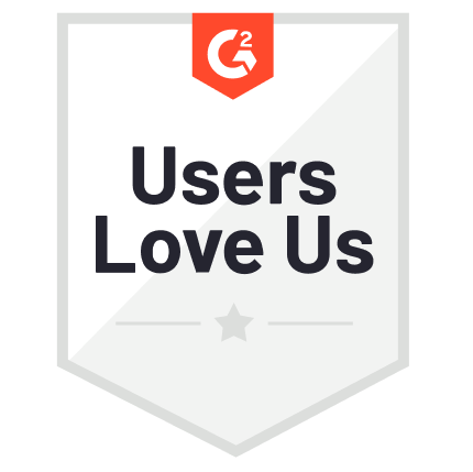 Users Love Us - G2 Award