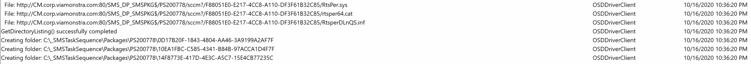 Apply Drivers Package 05