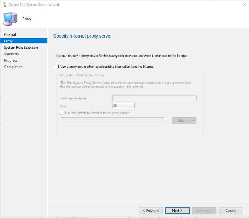 Data Warehouse - Proxy