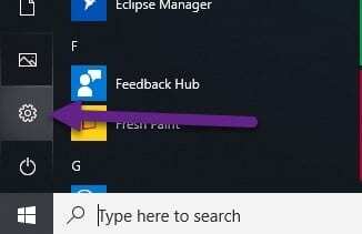 Enable Intune - Setting Icon