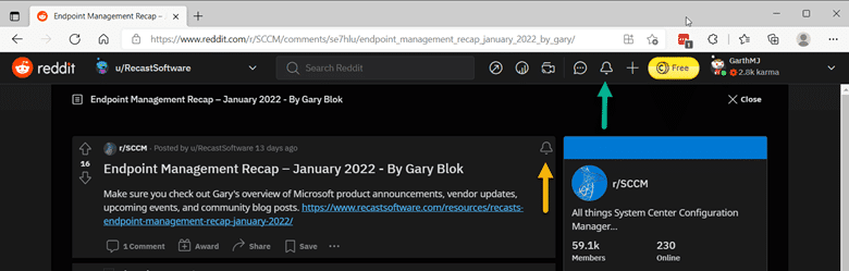 Microsoft Endpoint Manager Resources - Reddit Bells