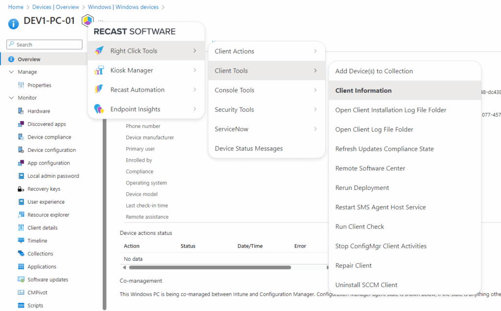 Right Click Tools Community Edition for Intune