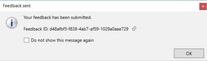 Send a Smile - Feedback ID