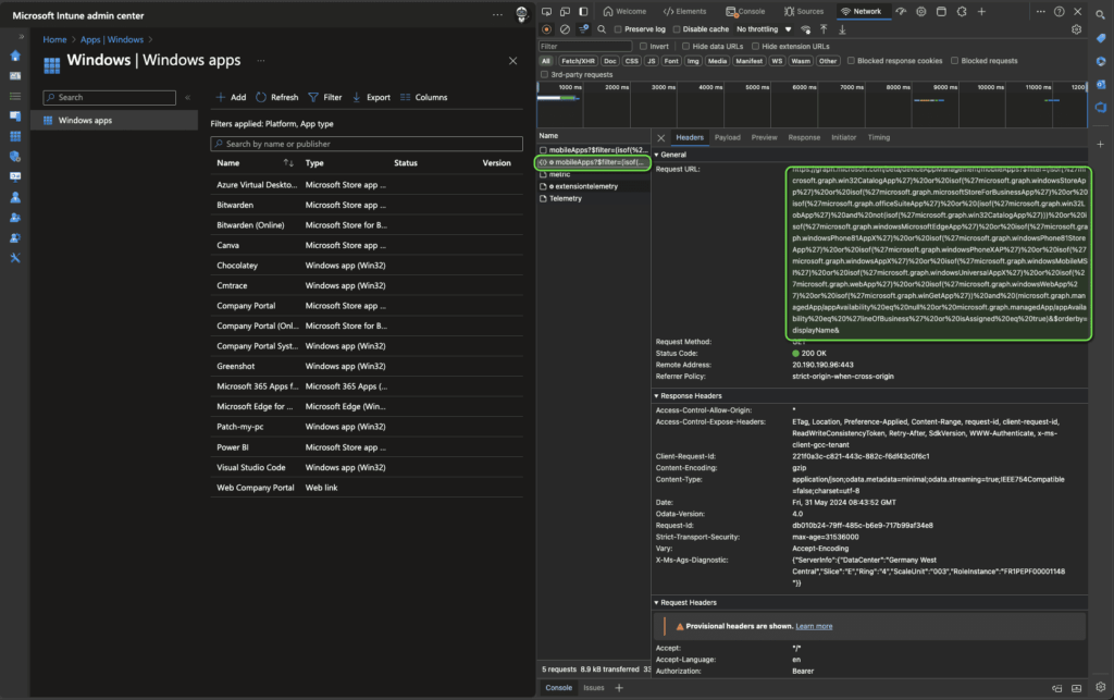 Start with Microsoft Graph - Graph the call and the body.