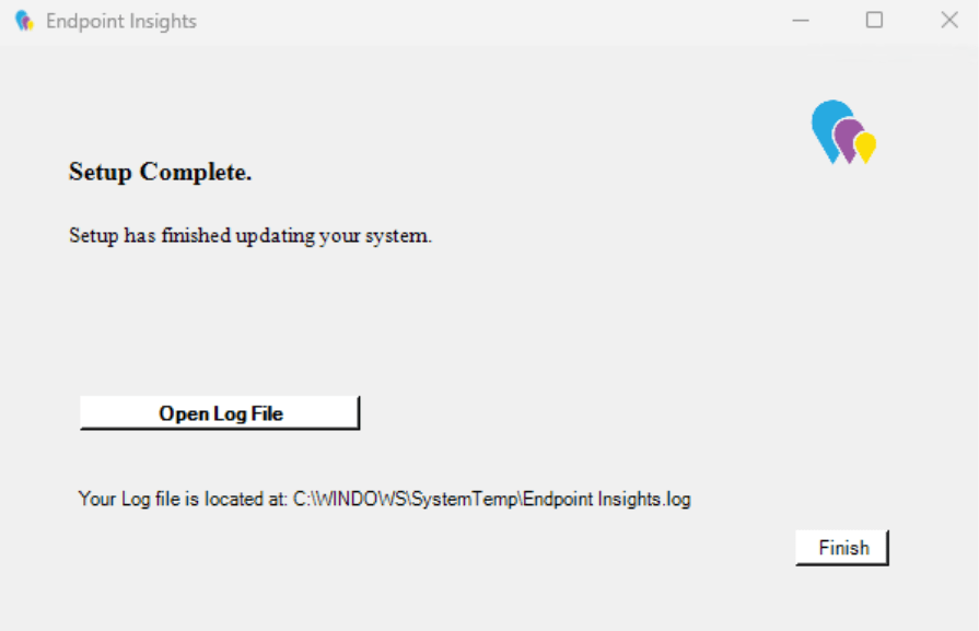 Installing Right Click Tools Insights - Install Completion