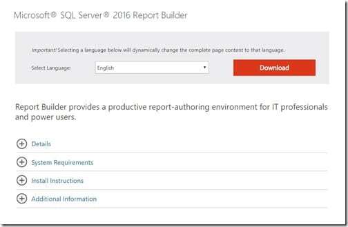 Install Report Builder - Download Install Report Builder - Download