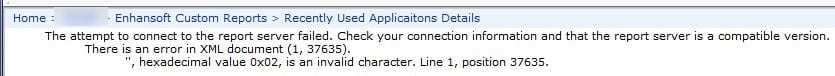 Non-Printable Characters in SCCM